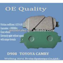 D908 Camry ceramic brake pad